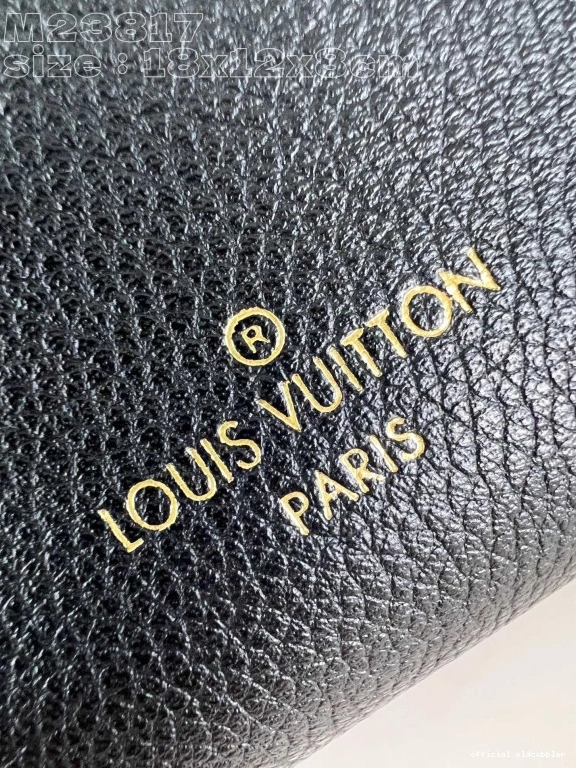 Official oldcobbler Side Trunk VUITTON LOUIS PM-18*12.5*8CM 0809